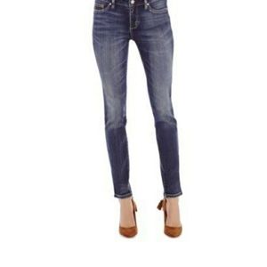 Jessica Simpson kiss me super skinny blue jeans